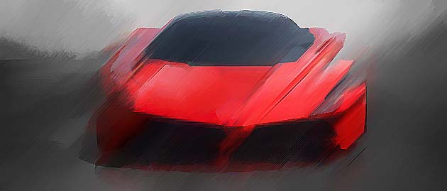 Ferrari has unveiled its £1m Enzo replacement at Geneva